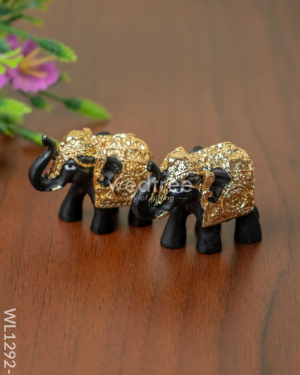 German Silver - Baby Elephant 1.5 inch ( Set of 2 ) - WL1292
