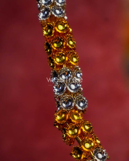 German Silver Gold and Silver Malai - WL0620