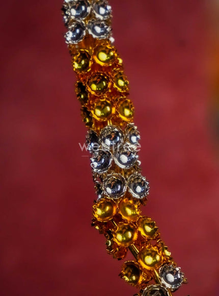German Silver Gold and Silver Malai - WL0620