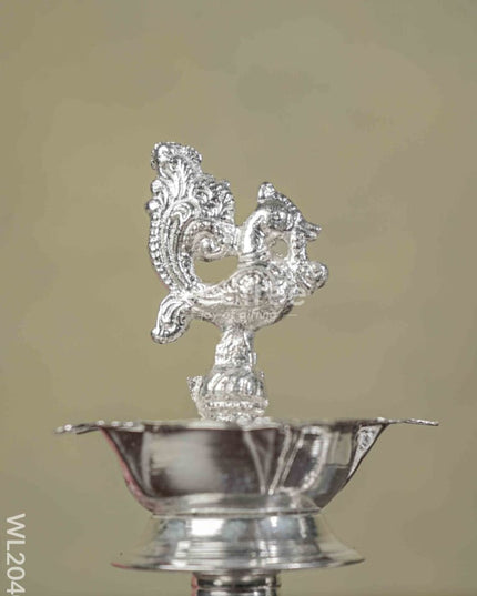 German Silver Kuthu Vilakku (Set of 2) - WL2040