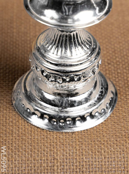 German Silver Kuthu Vilakku with Annapakshi Motif - WL5095