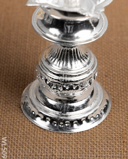 German Silver Kuthu Vilakku with Annapakshi Motif - WL5095