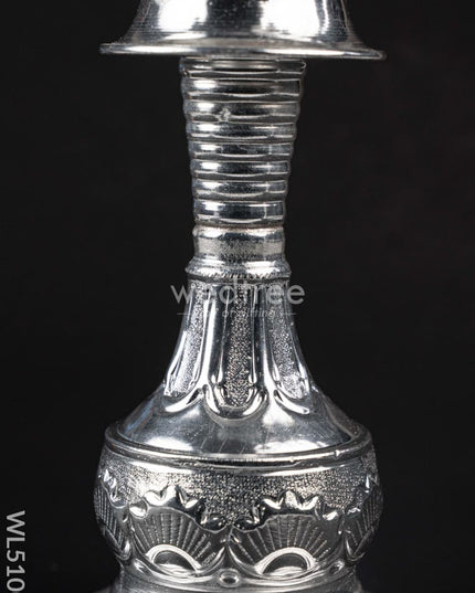 German Silver Kuthu Vilakku with Annapakshi Motif - WL5100
