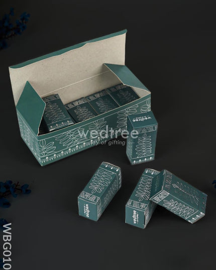 German Silver Tulasi Maadam with Green Leaves - WBG0100