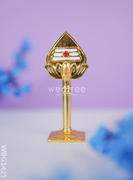 Gold Plated Murugan Vel - Gold - WBG1421-1