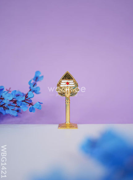Gold Plated Murugan Vel - Gold - WBG1421-1