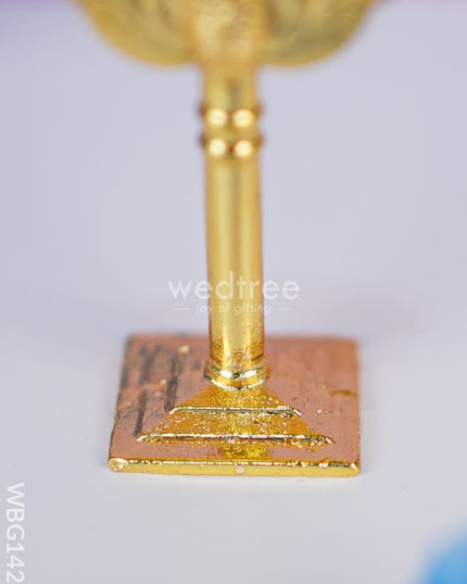 Gold Plated Murugan Vel - Gold - WBG1421-1