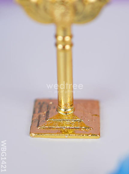 Gold Plated Murugan Vel - Gold - WBG1421-1