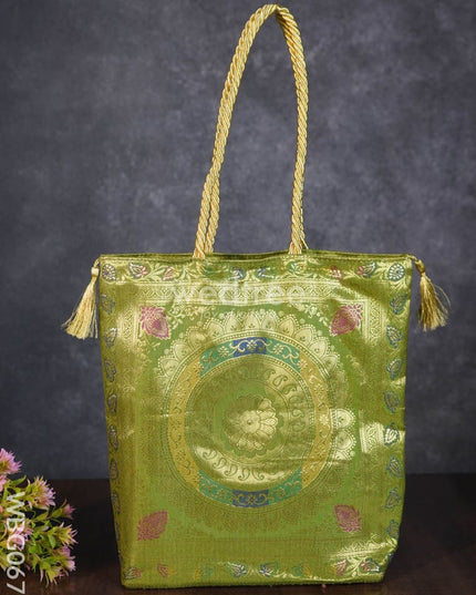 Grand Banarasi Hand bag (12x12) - WBG0671