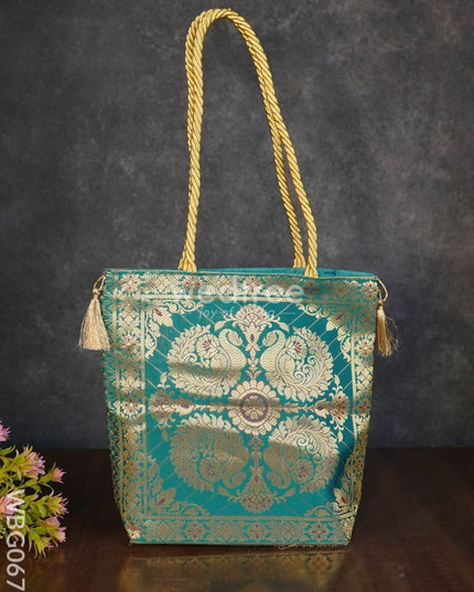 Grand Banarasi Hand bag (12x12) - WBG0671