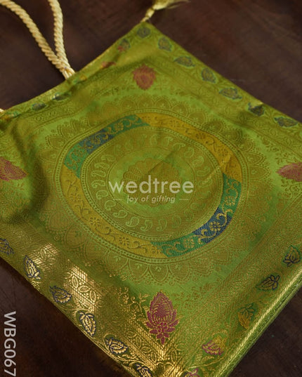 Grand Banarasi Hand bag (12x12) - WBG0671
