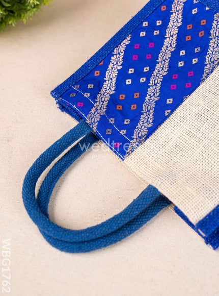 Jute Bag with Contrast Border - WBG1762