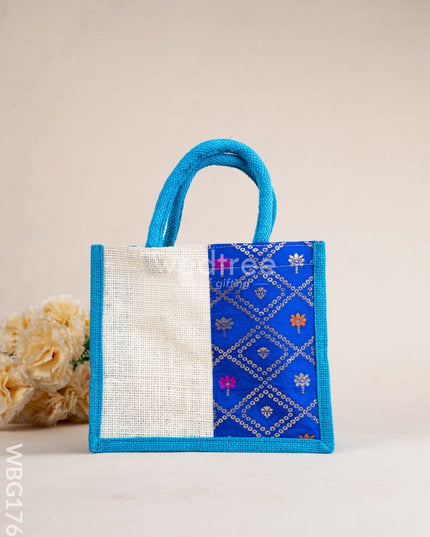 Jute Bag with Contrast Border - WBG1762