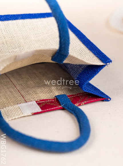 Jute Bag with Contrast Border - WBG1762