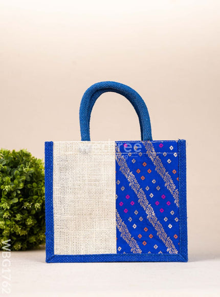 Jute Bag with Contrast Border - WBG1762
