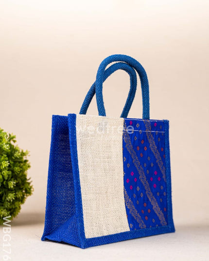 Jute Bag with Contrast Border - WBG1762