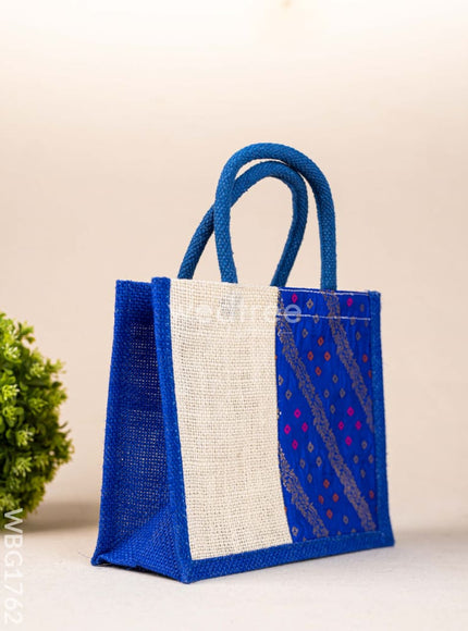 Jute Bag with Contrast Border - WBG1762