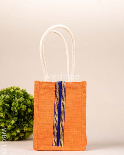 Jute Bag with Lace - WBG1753
