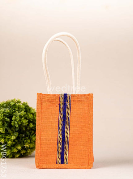 Jute Bag with Lace - WBG1753