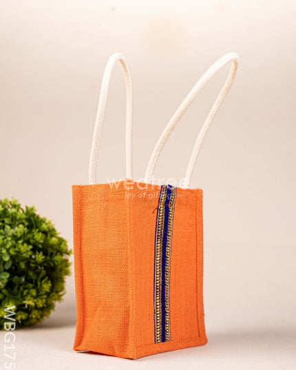 Jute Bag with Lace - WBG1753