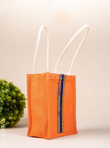 Jute Bag with Lace - WBG1753