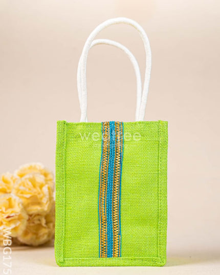 Jute Bag with Lace - WBG1753