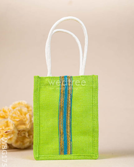 Jute Bag with Lace - WBG1753