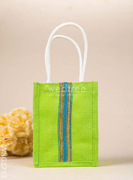 Jute Bag with Lace - WBG1753