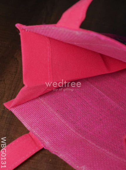 Jute Bag with Nonwoven Fabric - 10 inch - WBG0131