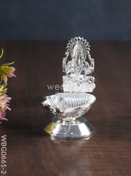 Lakshmi-Ganesha Diya - WBG0661
