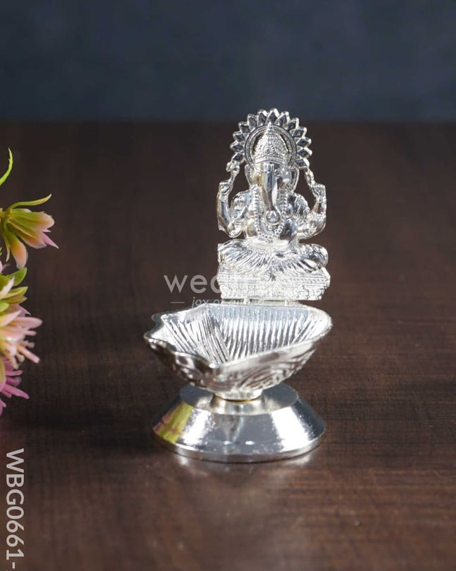 Lakshmi-Ganesha Diya - WBG0661