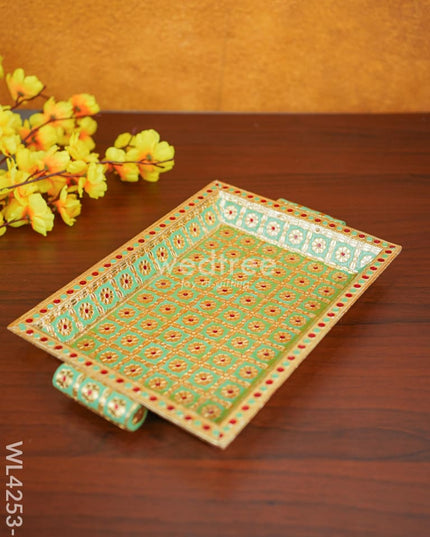 Meenakari Tray - WL4253
