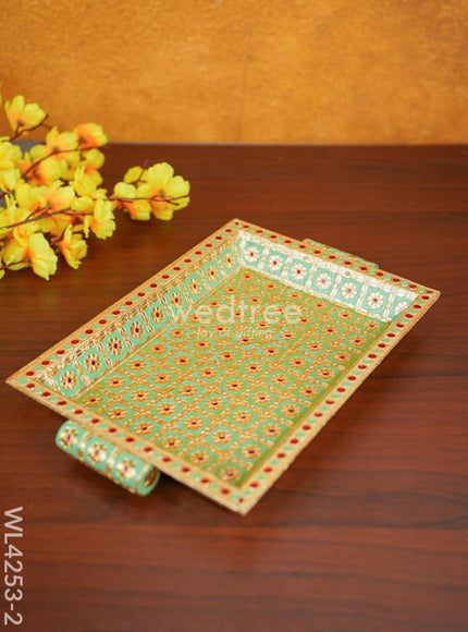 Meenakari Tray - WL4253
