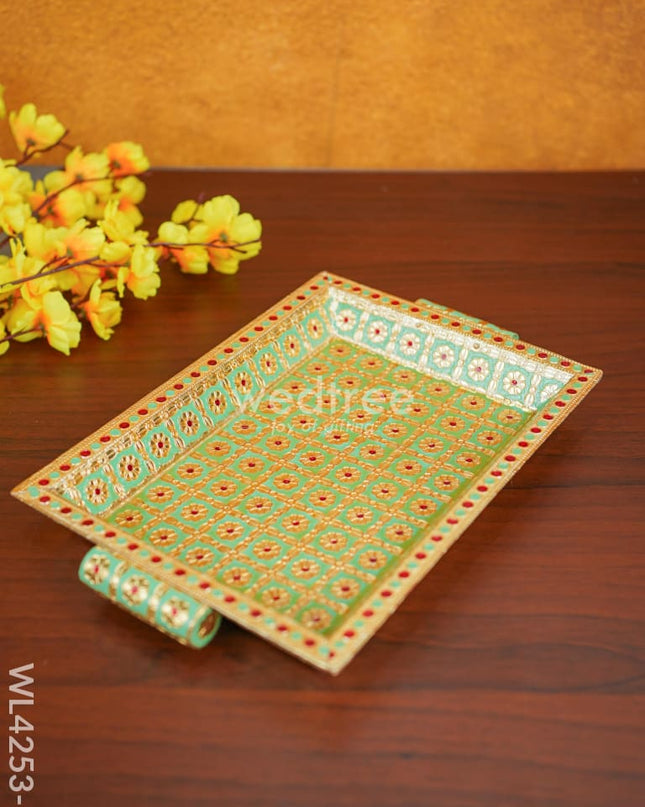 Meenakari Tray - WL4253