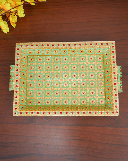 Meenakari Tray - WL4253