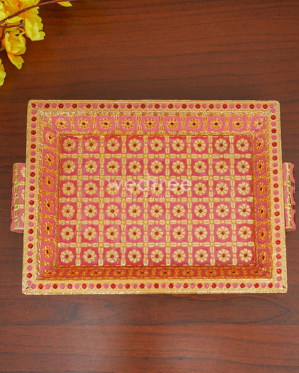 Meenakari Tray - WL4253