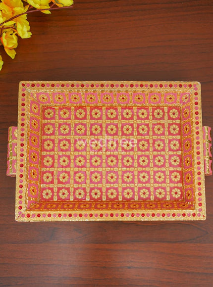 Meenakari Tray - WL4253