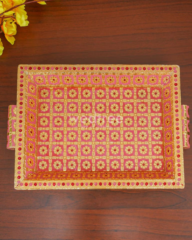 Meenakari Tray - WL4253