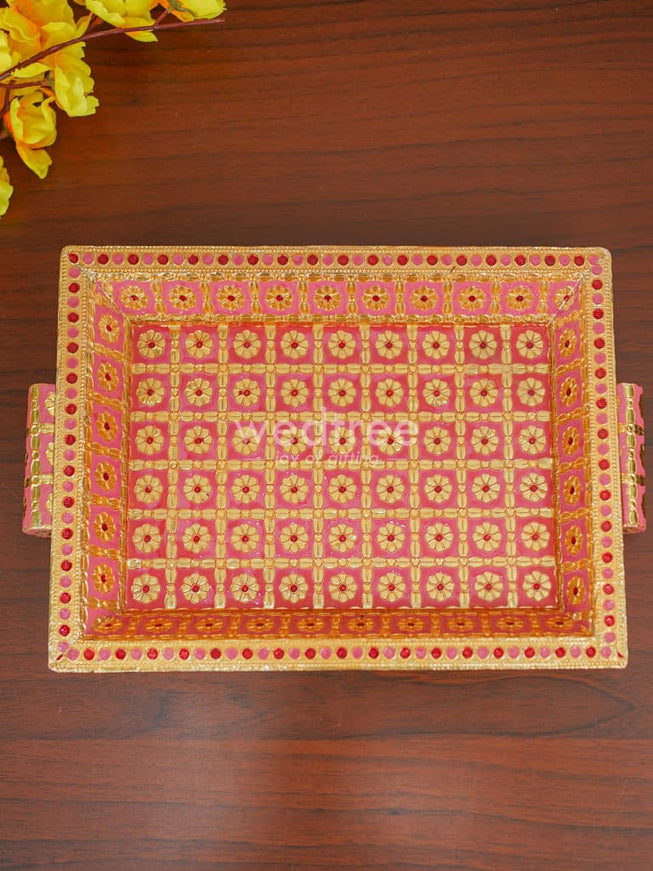 Meenakari Tray - WL4253