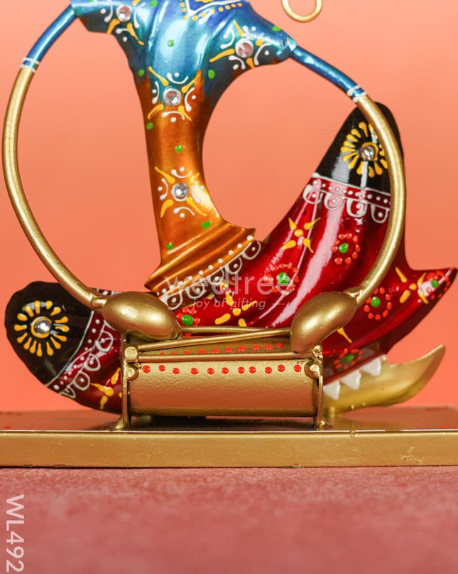 Metal Handpainted Musician - Set of 3 - WL4925