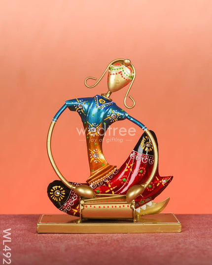 Metal Handpainted Musician - Set of 3 - WL4925