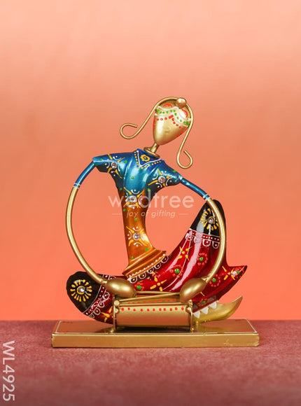 Metal Handpainted Musician - Set of 3 - WL4925