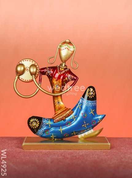 Metal Handpainted Musician - Set of 3 - WL4925