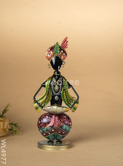 Metal Handpainted Musician - Set of 3 - WL4977