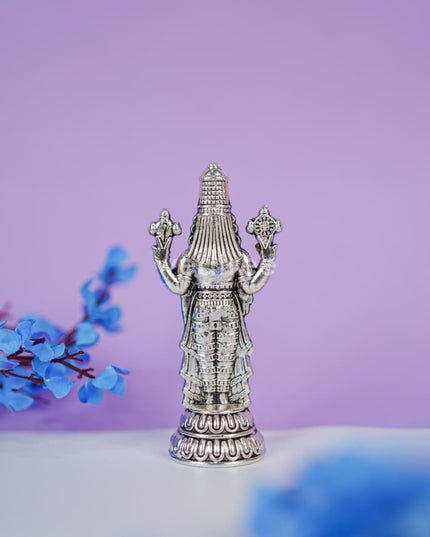 Murti - Gold Antique Tirupati Balaji Idol - WBG1420