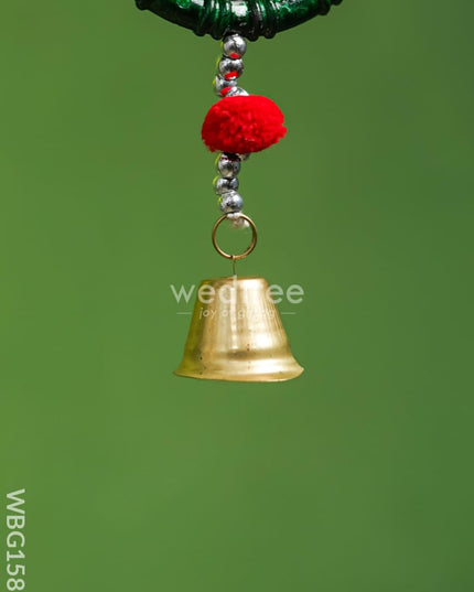 Parrot Thoran with Bells - Set of 2 - WBG1587