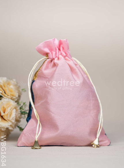 Pichwai String Bag - 11 x 8 inch - WBG1634