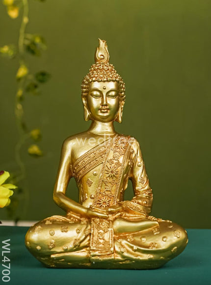 Polyresin Buddha Idol - 7 inch - WL4700