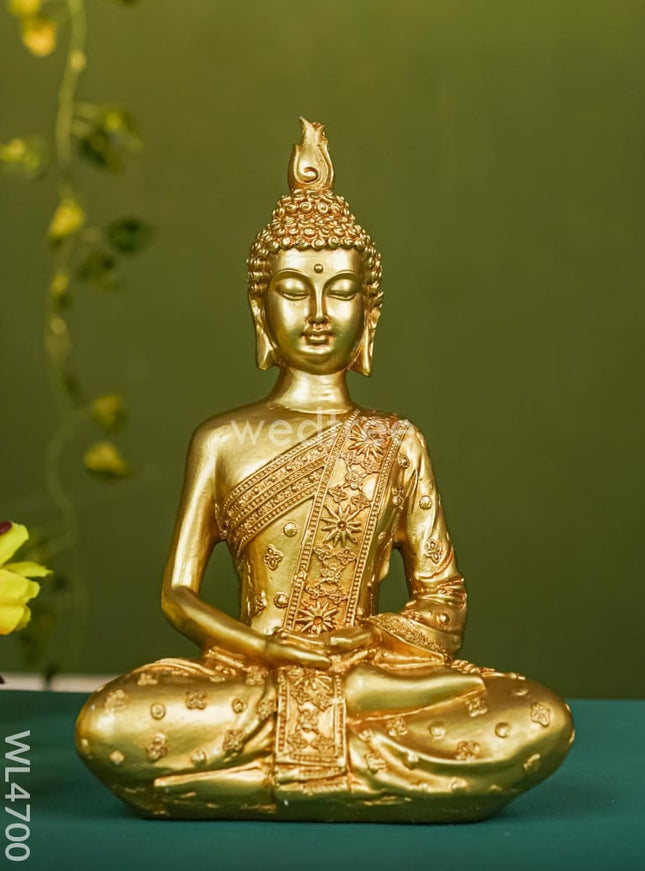 Polyresin Buddha Idol - 7 inch - WL4700
