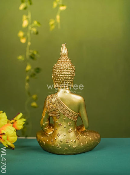 Polyresin Buddha Idol - 7 inch - WL4700